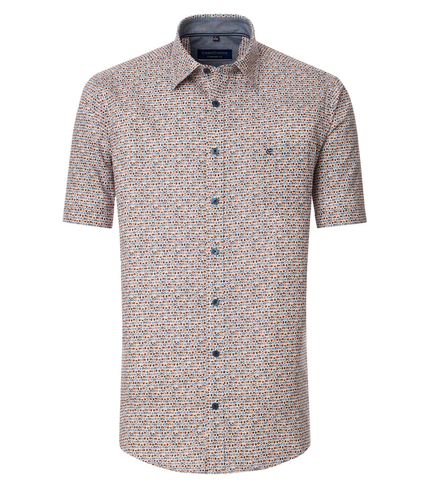 CASA MODA Freizeithemd Kurzarm 6XL