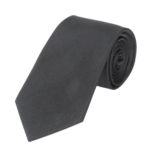 SEIDENFALTER Trauer Krawatte 8cm XXL