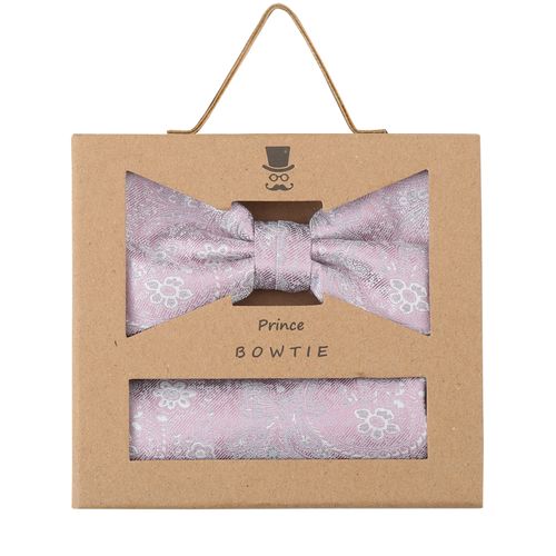 PRINCE BOWTIE Set Fliege + Einstecktuch Default Title