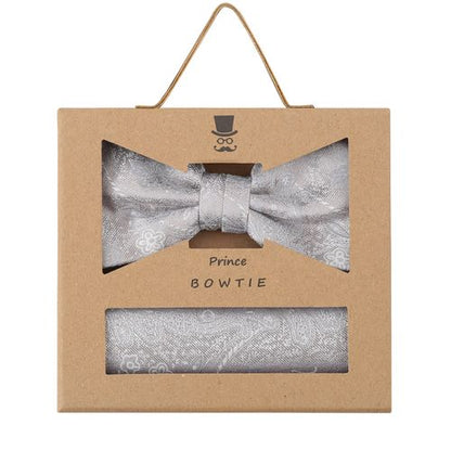 PRINCE BOWTIE Set Fliege + Einstecktuch Default Title