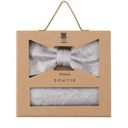 PRINCE BOWTIE Set Fliege + Einstecktuch Default Title