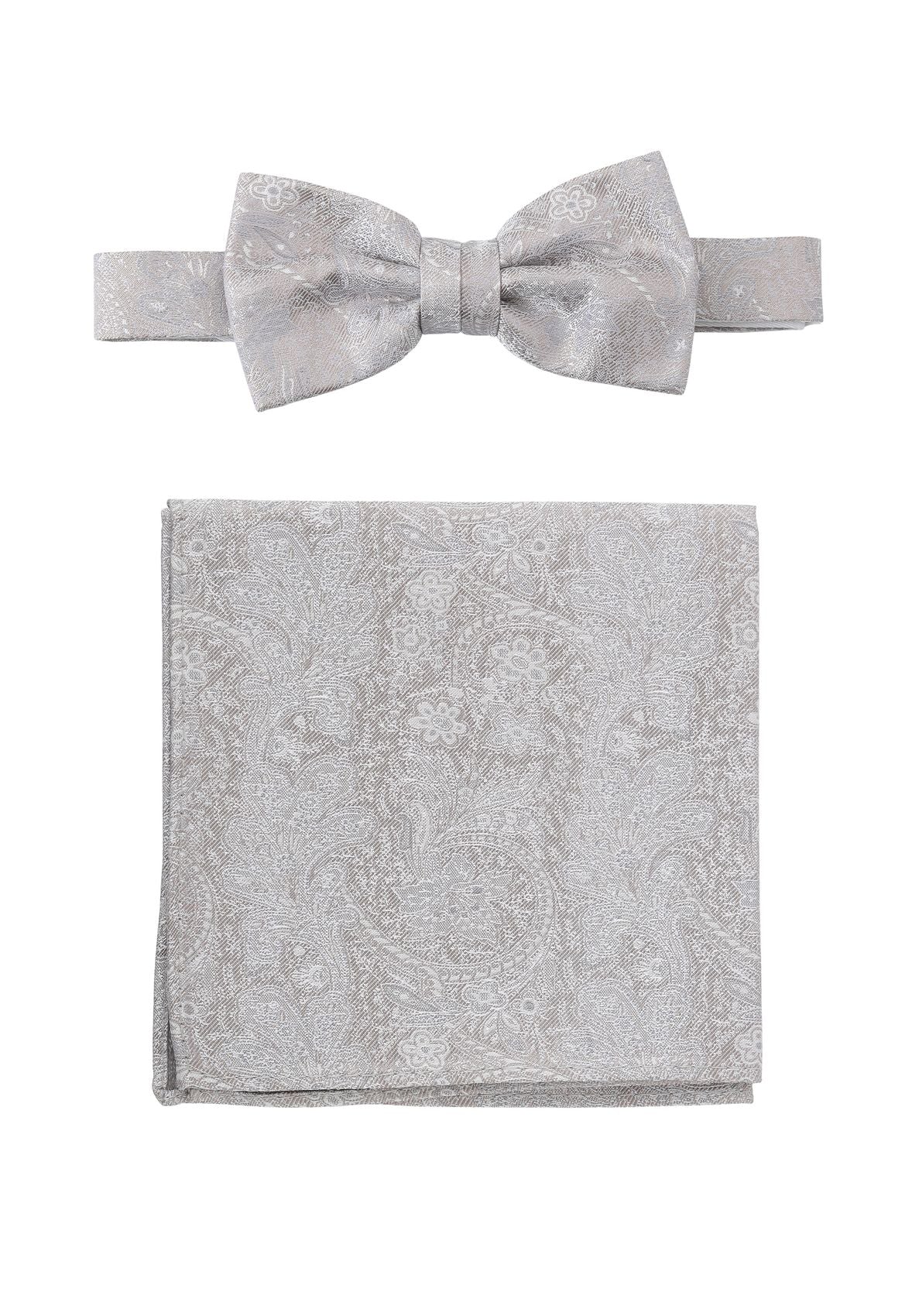 PRINCE BOWTIE Set Fliege + Einstecktuch