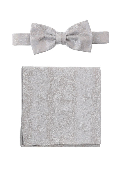 PRINCE BOWTIE Set Fliege + Einstecktuch