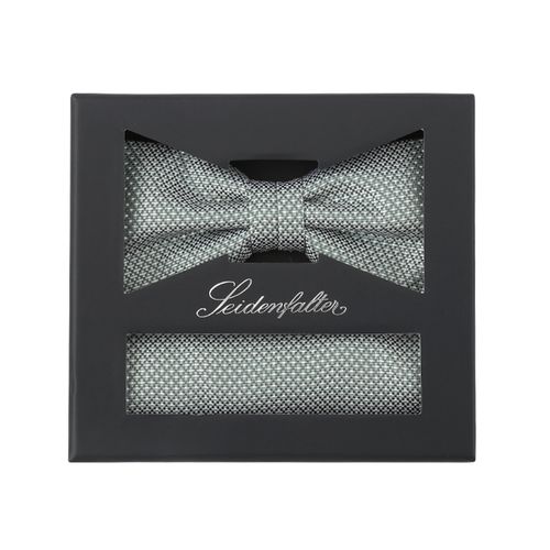 SEIDENFALTER Set Fliege + Einstecktuch Default Title