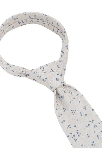 SEIDENFALTER Krawatte Flower 7cm