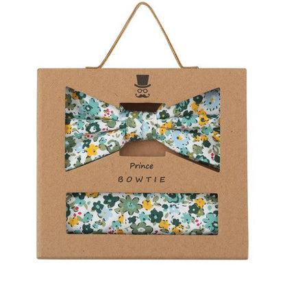 PRINCE BOWTIE Set Fliege + Einstecktuch Default Title