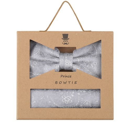 PRINCE BOWTIE Set Fliege + Einstecktuch Default Title