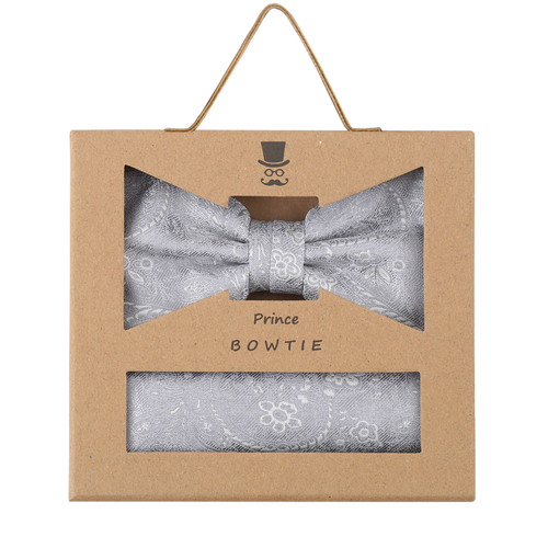 PRINCE BOWTIE Set Fliege + Einstecktuch Default Title