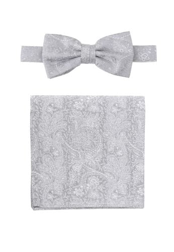 PRINCE BOWTIE Set Fliege + Einstecktuch