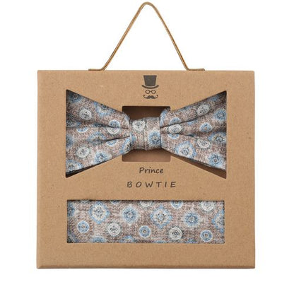 PRINCE BOWTIE Set Fliege + Einstecktuch Default Title