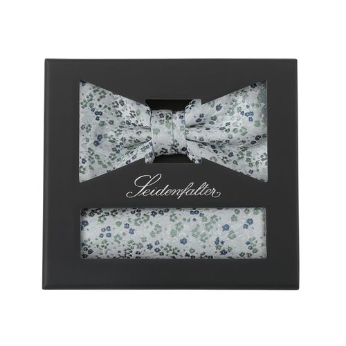 SEIDENFALTER Set Fliege + Einstecktuch Default Title