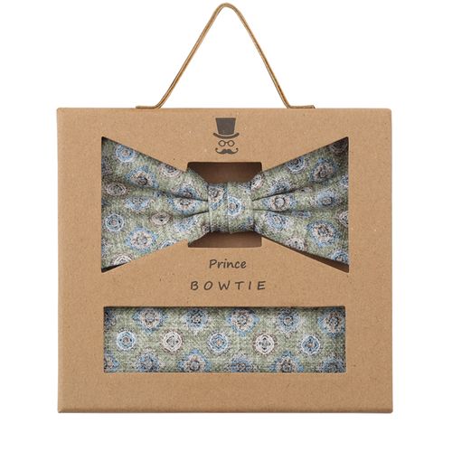 PRINCE BOWTIE Set Fliege + Einstecktuch Default Title