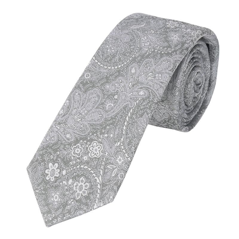 PRINCE BOWTIE Krawatte Paisley 6,0-6,5cm Default Title