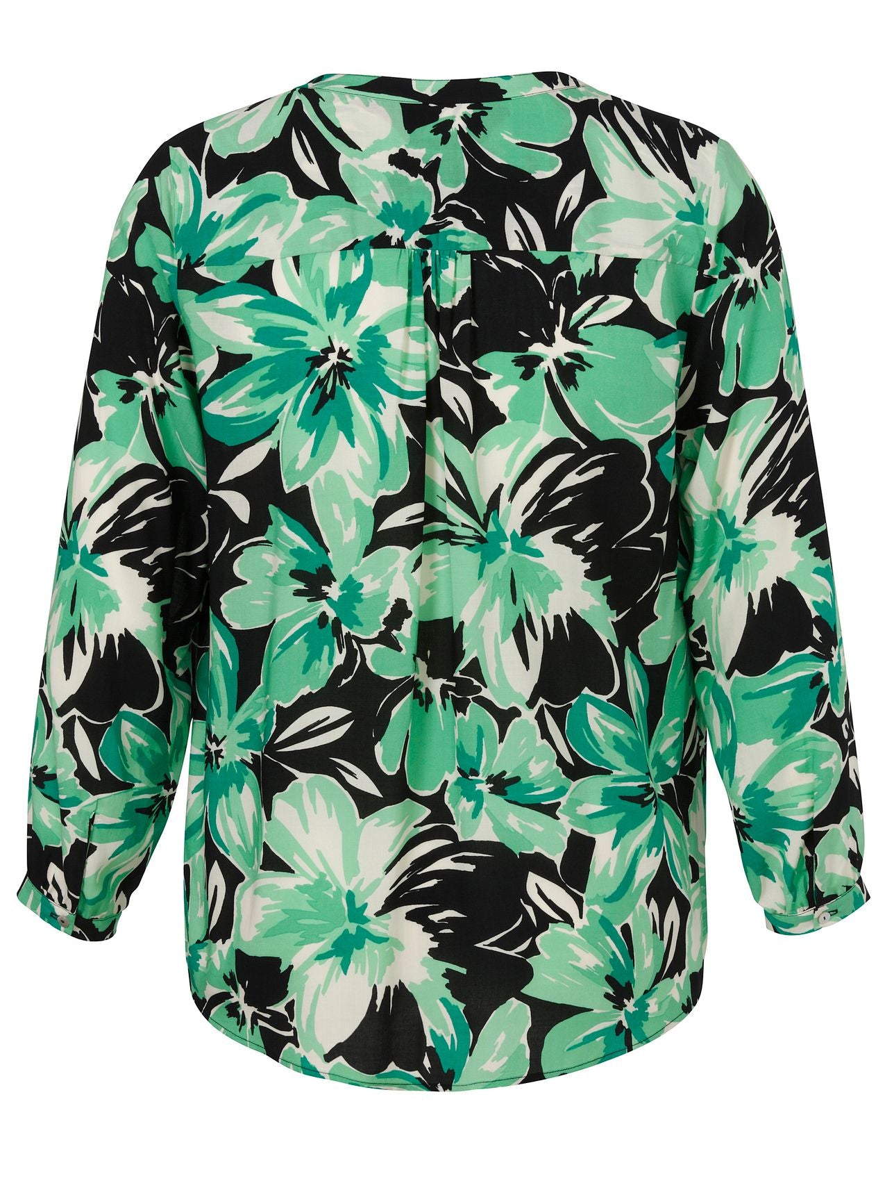 VIA APPIA Bluse V-Ausschnitt 1/1 Arm Druck