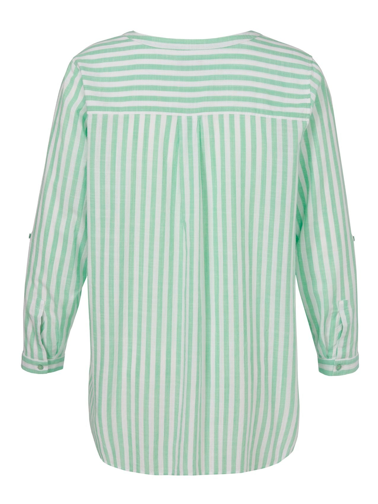 VIA APPIA Bluse Hemdkragen 1/1 Arm Streifen