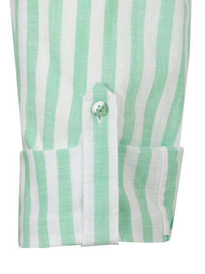 VIA APPIA Bluse Hemdkragen 1/1 Arm Streifen