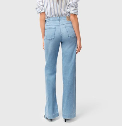MAC Elastische Wide Fit Jeans