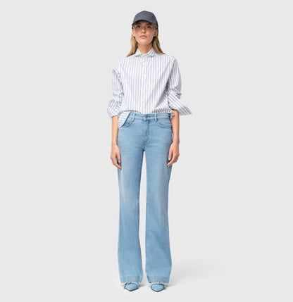 MAC Elastische Wide Fit Jeans