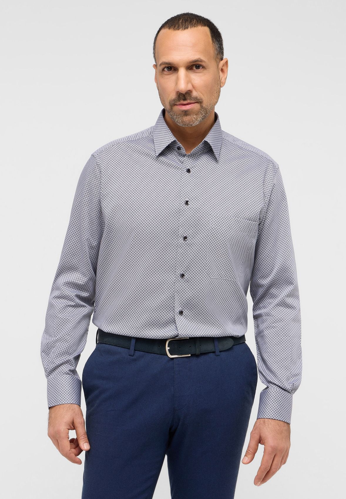 ETERNA Hemd Twill Langarm