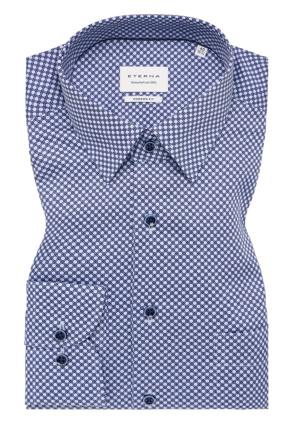 ETERNA Hemd Twill Langarm Langarm - 65cm