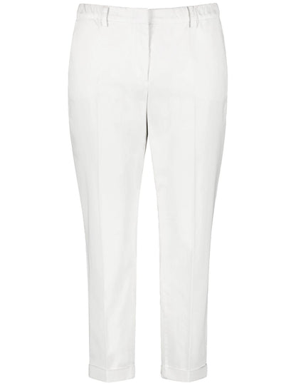 SAMOON 7/8 Hose aus Baumwoll-Stretch Greta 44