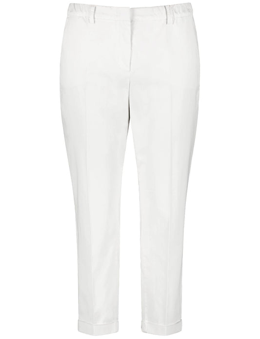 SAMOON 7/8 Hose aus Baumwoll-Stretch Greta 44
