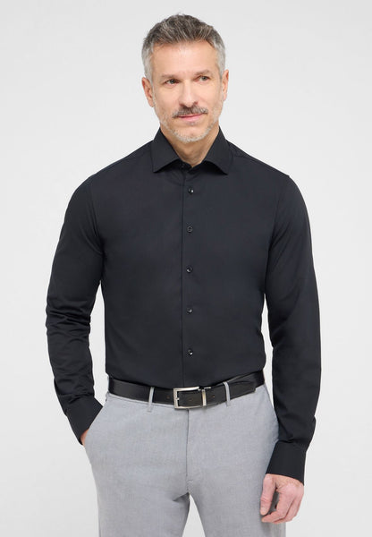 ETERNA Performance Shirt Twill-Stretch Langarm