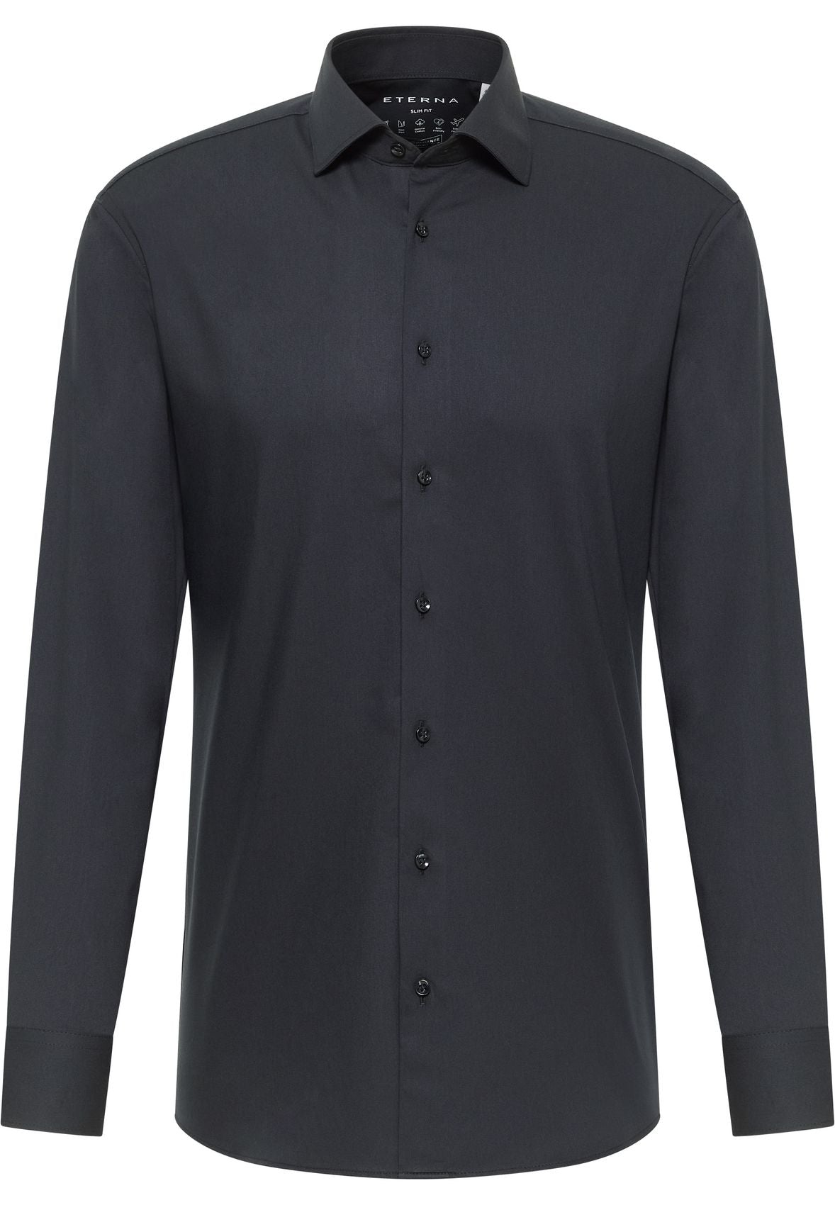 ETERNA Performance Shirt Twill-Stretch Langarm