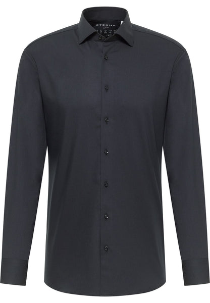 ETERNA Performance Shirt Twill-Stretch Langarm