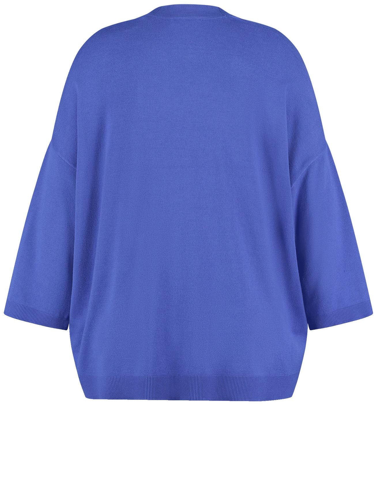 SAMOON Lässige Strickjacke mit halbem Arm