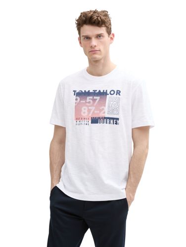 TOM TAILOR T-Shirt aus Baumwolle mit Print