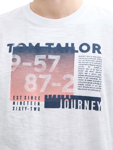 TOM TAILOR T-Shirt aus Baumwolle mit Print