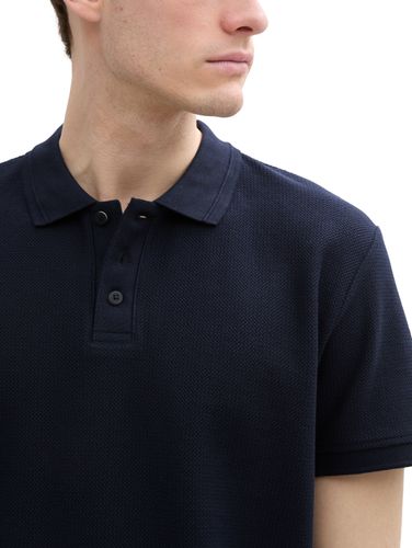 TOM TAILOR Jersey Poloshirt aus Baumwolle