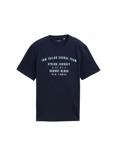 TOM TAILOR T-Shirt aus Baumwolle mit Print M