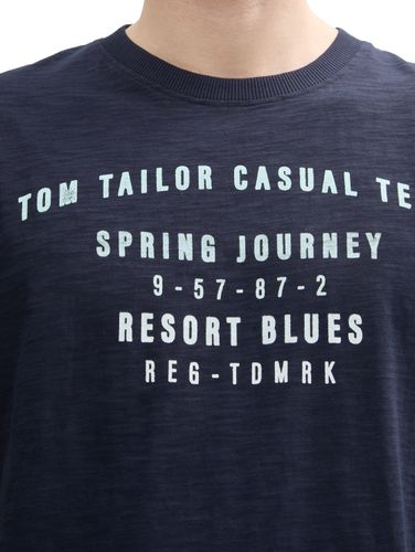 TOM TAILOR T-Shirt aus Baumwolle mit Print