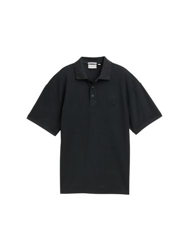 TOM TAILOR Oversize Poloshirt mit Logo Badge