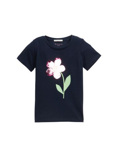 TOM TAILOR T-Shirt mit Wendepailletten