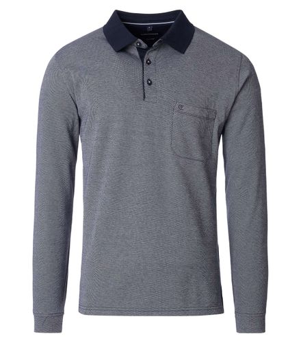 CASA MODA Polo-Shirt Langarm