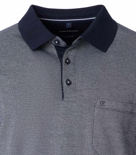 CASA MODA Polo-Shirt Langarm