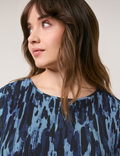 SAMOON Knieumspielendes Plissekleid