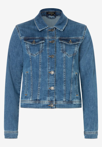 MORE & MORE Jeansjacke blue denim Frühjahrs-Kollektion 38