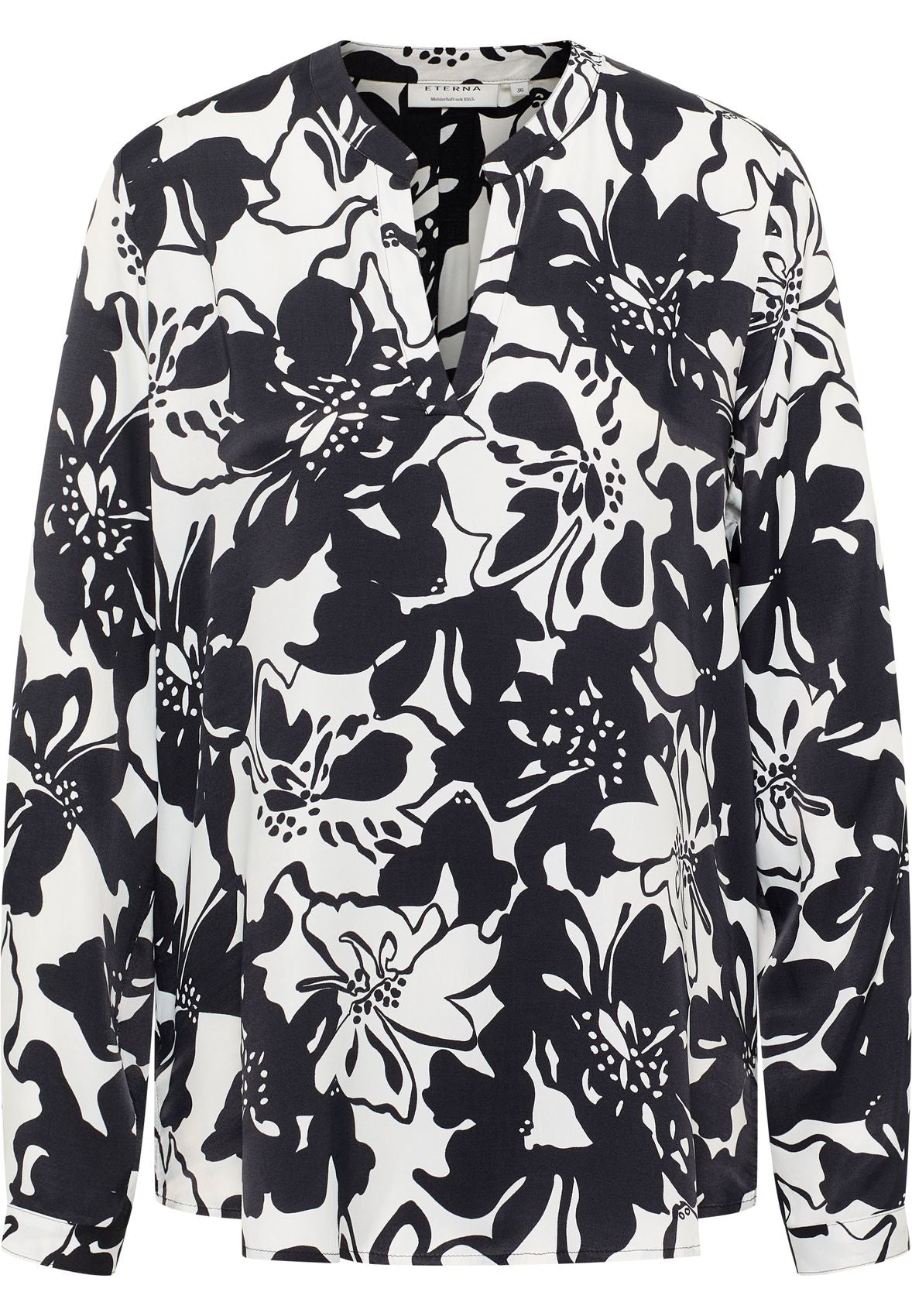 ETERNA Bluse Viskose Langarm