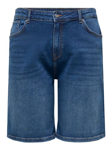 ONLY CARMAKOMA CARENEDA HW MOM LONG SHORTS DNM 52