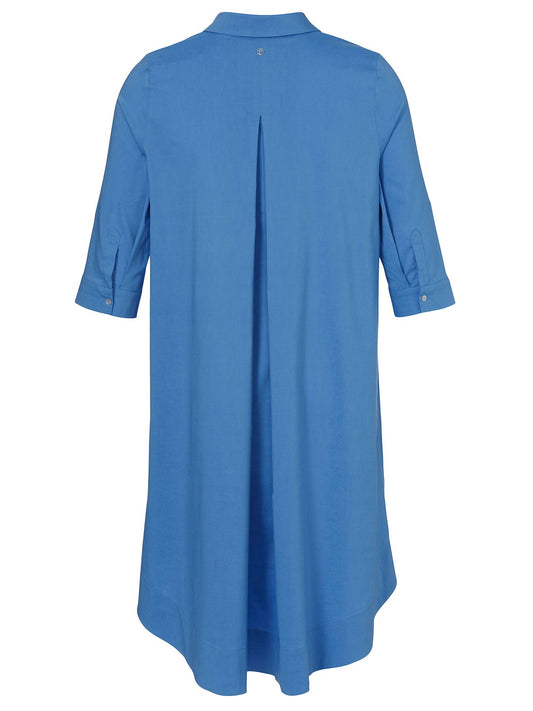 FRAPP Kleid Hemdkragen 3/4 Arm