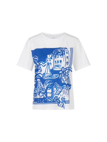 MARC CAIN Printed T-Shirt "Rethink Together" 38