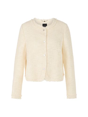 MARC CAIN Bolero in Melé - aus 100 % Baumwolle 44