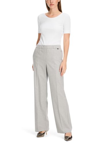 MARC CAIN Rundhals-Shirt mit halben Ärmeln