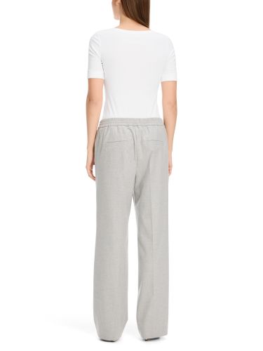 MARC CAIN Rundhals-Shirt mit halben Ärmeln