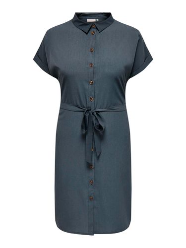 ONLY CARMAKOMA CARDIEGA SS BLK SHIRT DRESS WVN NOOS 50