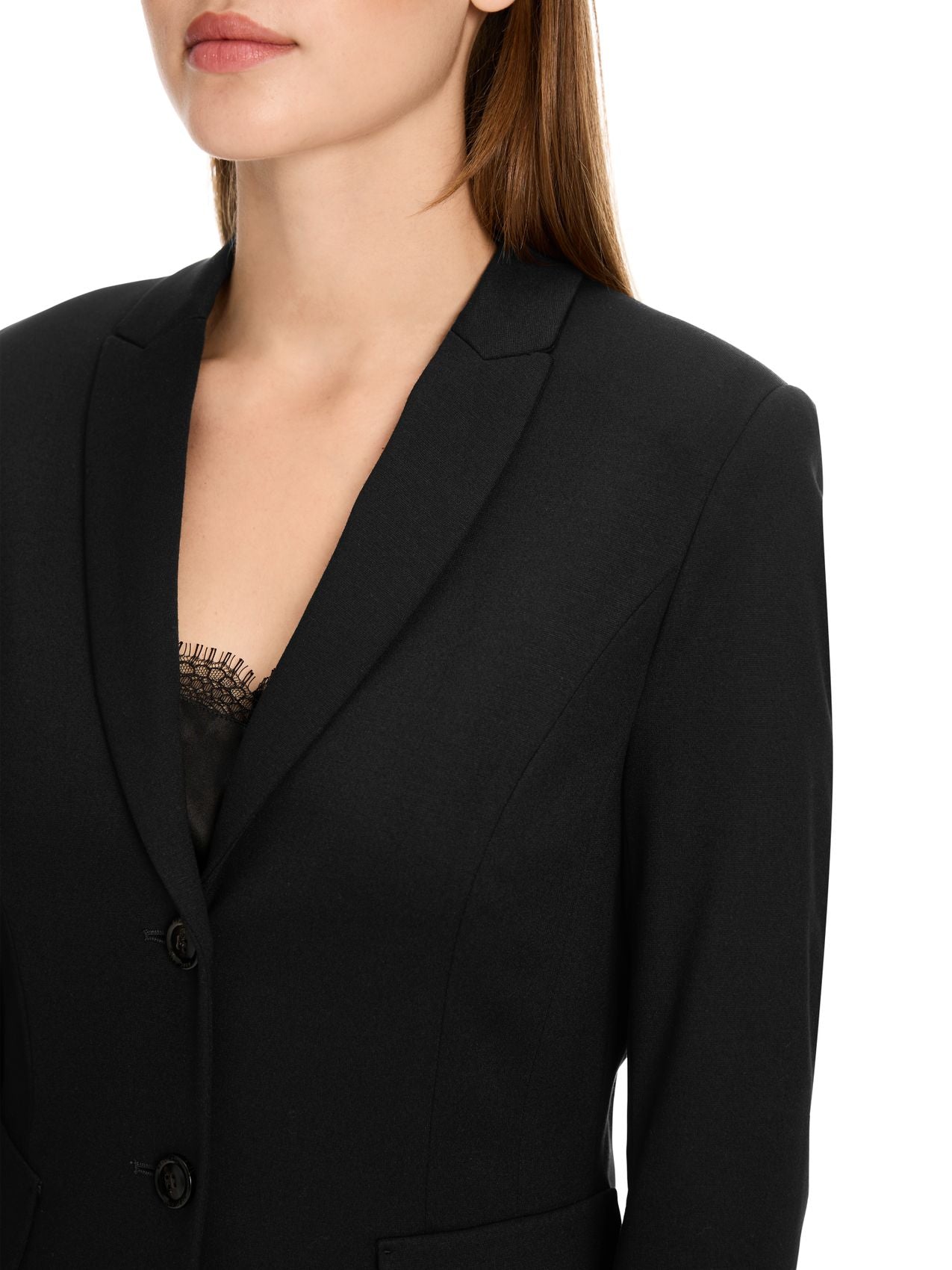 Leichter Blazer aus feinem Jersey